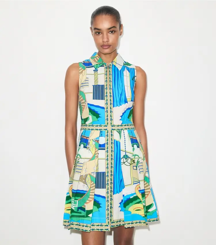 Printed Golf Dress - Image 2