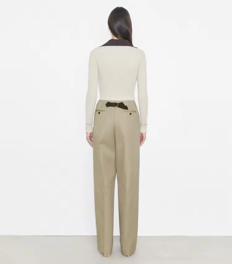 Distressed Cotton Pant - Image 3
