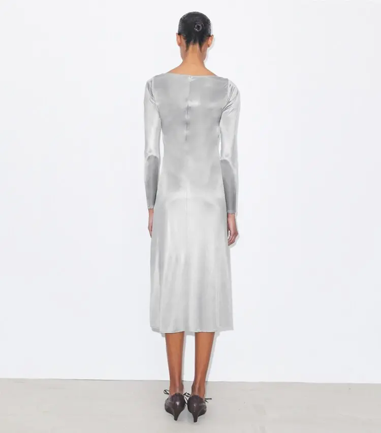 Ruched Jersey Dress - Image 3