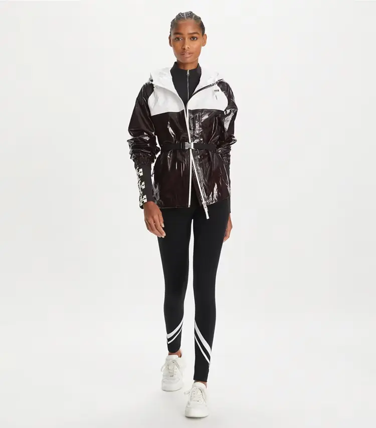 Patent Coated Cotton Anorak - Image 3