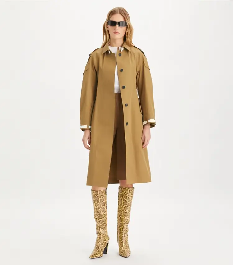 Wool Trench Coat - Image 2