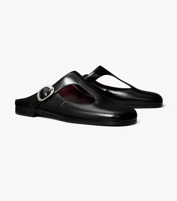 Violet T-Strap Mule