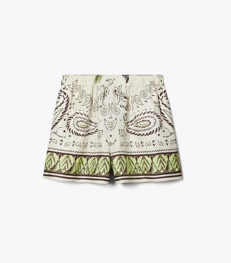 Silk Camp Shorts