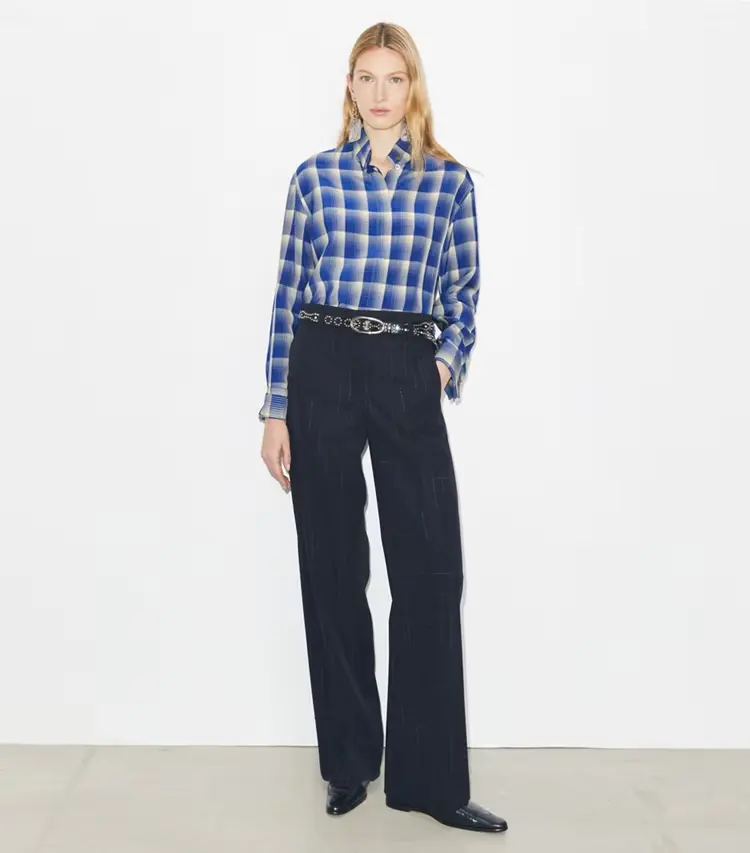 Wide-Leg Wool Pant - Image 2