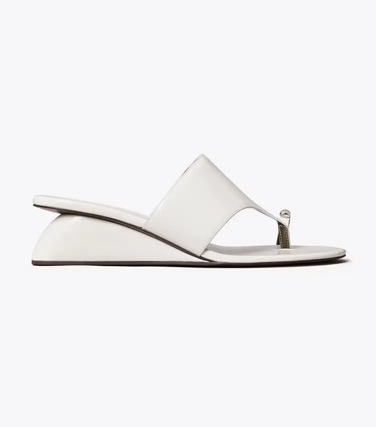 Pierced Wedge Sandal - Image 3