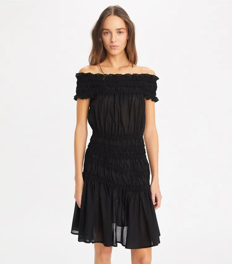 Smocked Cotton Dress - Image 2