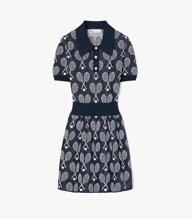 Racquet Mesh Dress