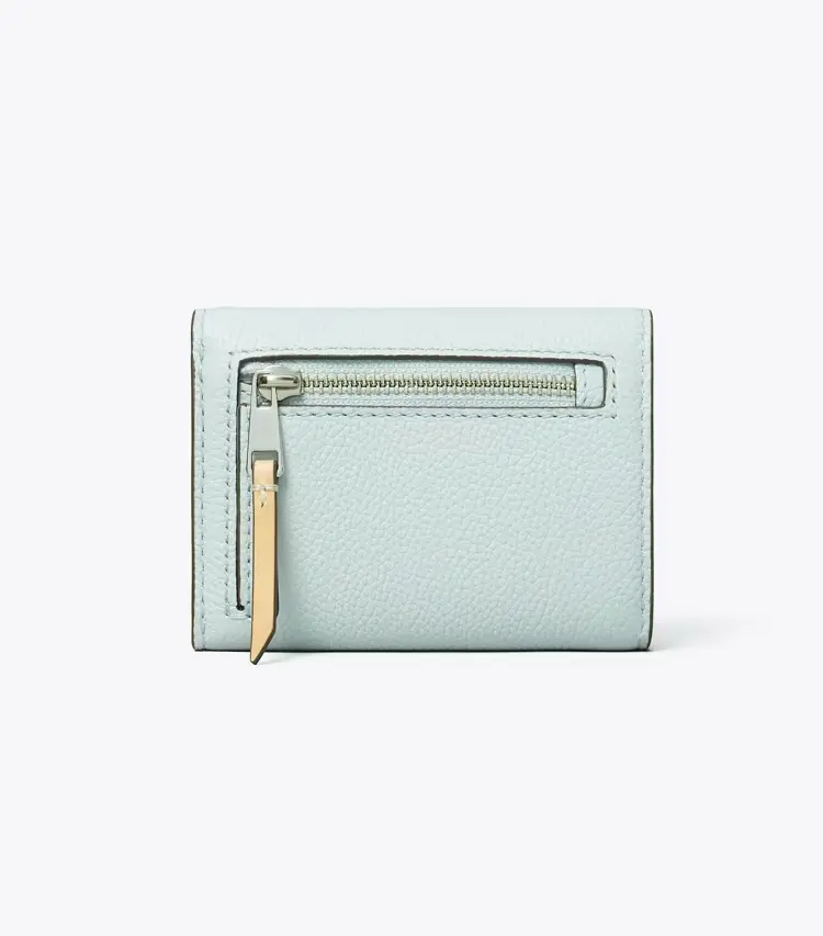 T Monogram Pebbled Small Envelope Wallet - Image 3