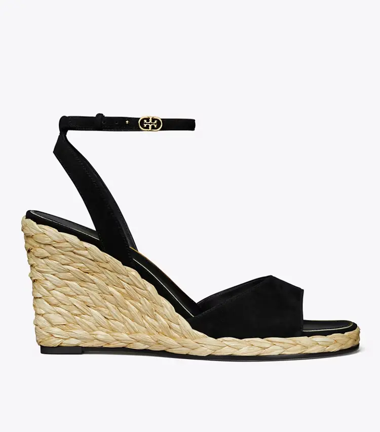 Raffia Wedge Sandal - Image 2