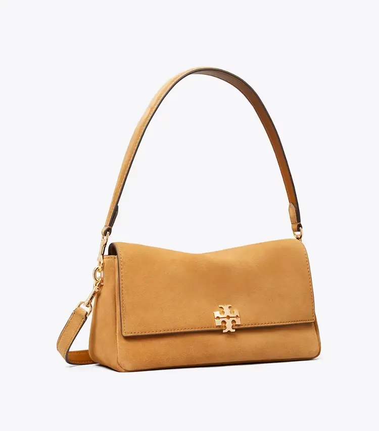 Small Charlie Suede Shoulder Bag