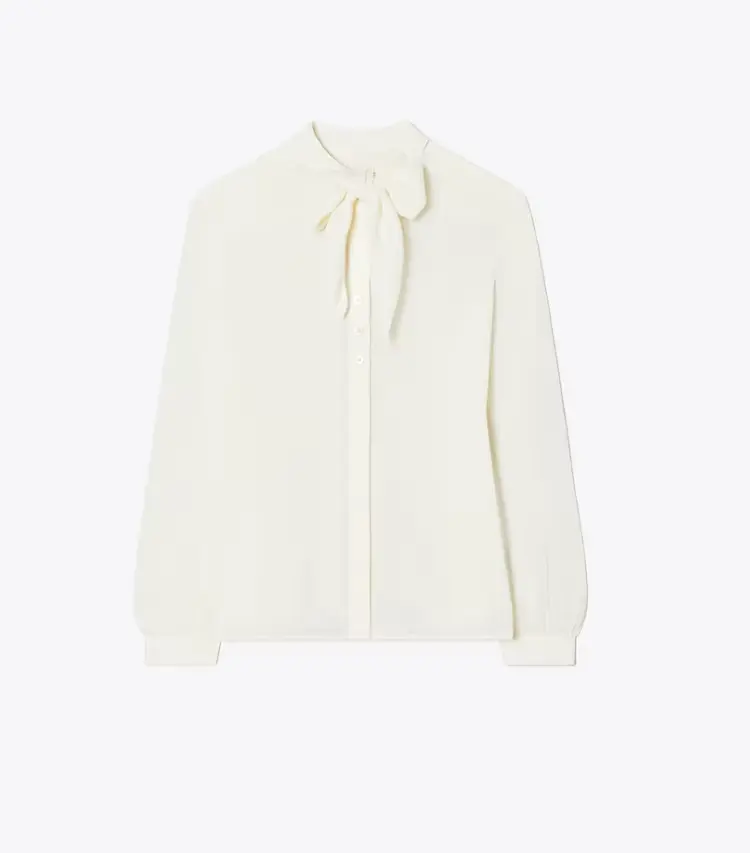 Georgette Bow Blouse