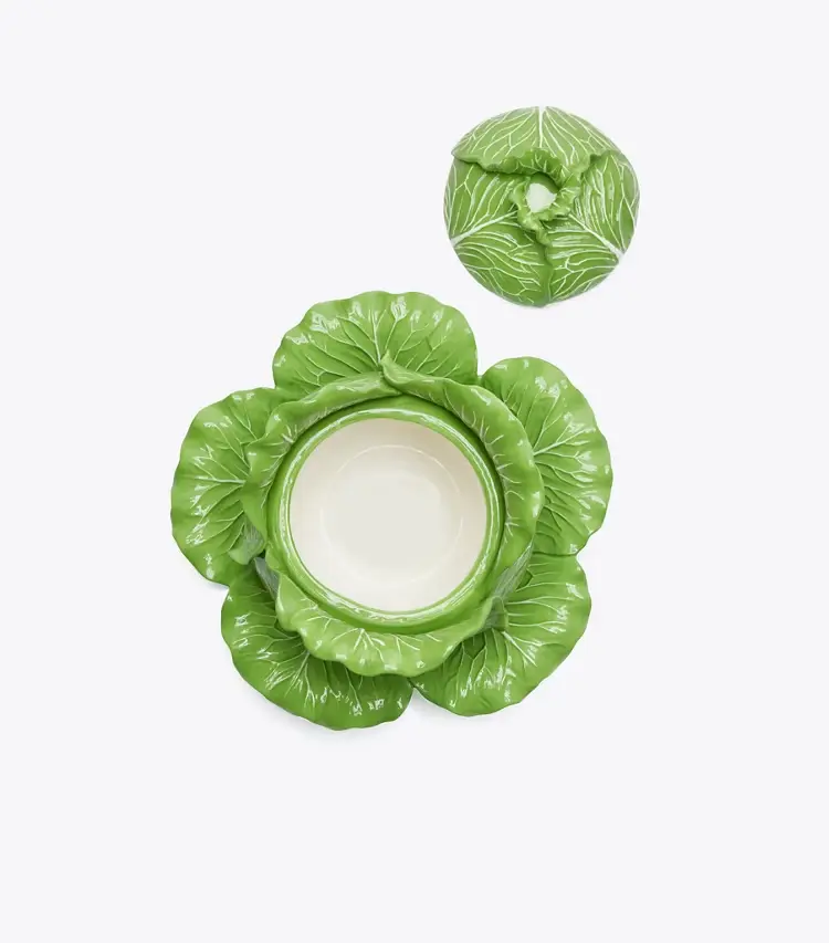 Lettuce Ware Covered Tureen - Image 3