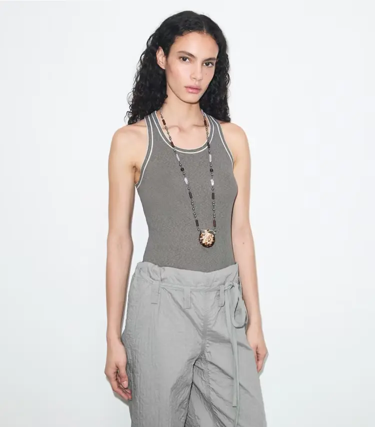 Ribbed Tank Top - Image 2