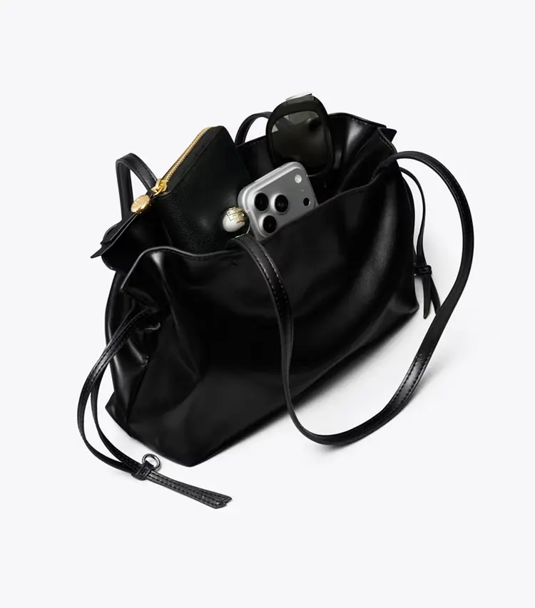 Small Ella Natuura Drawstring Tote - Image 3