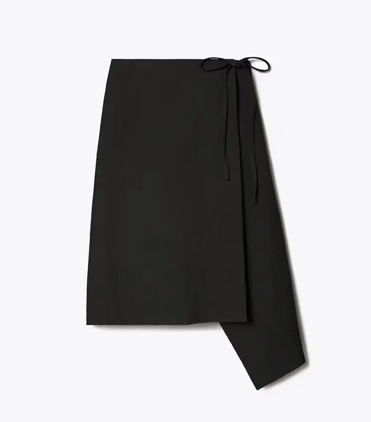 Cotton Wrap Skirt