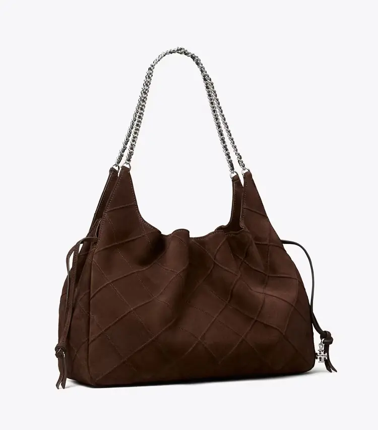 Large Fleming Suede Tote