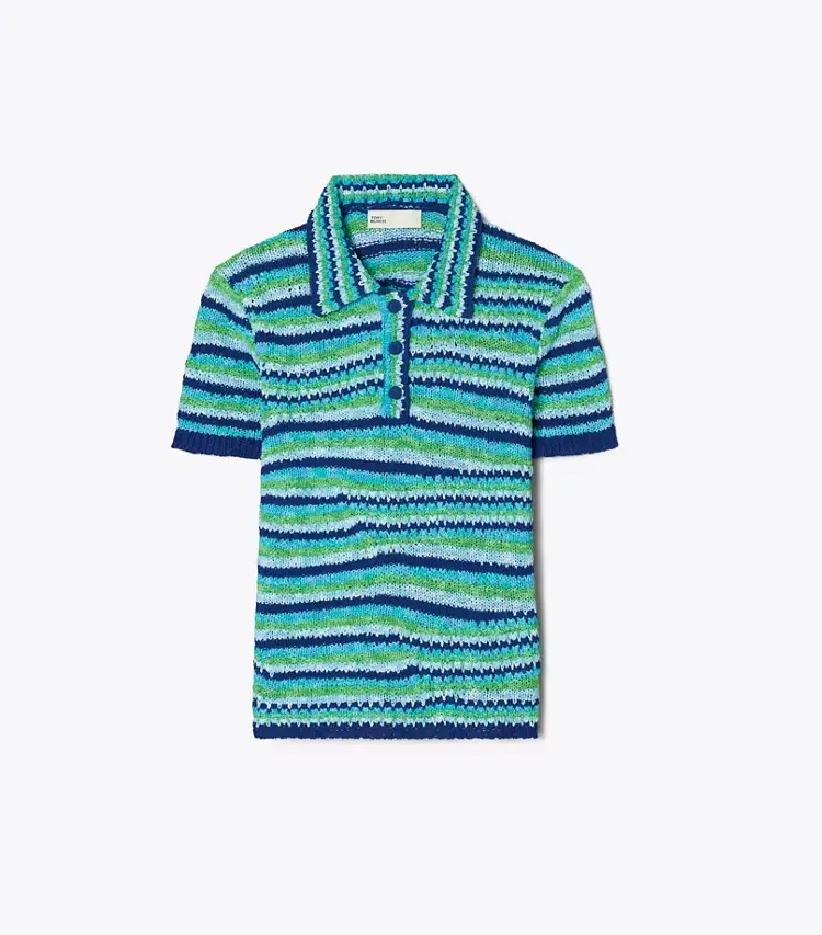 Striped Cotton Polo