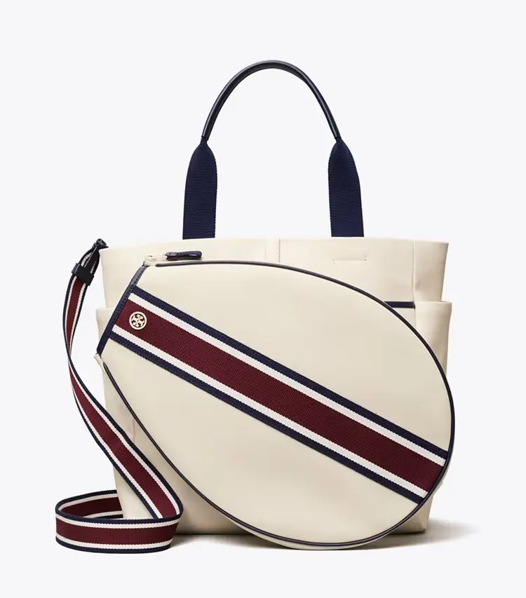 Striped Tennis Tote - Image 3