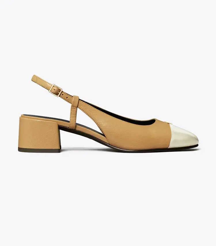 Cap-Toe Slingback Pump - Image 2