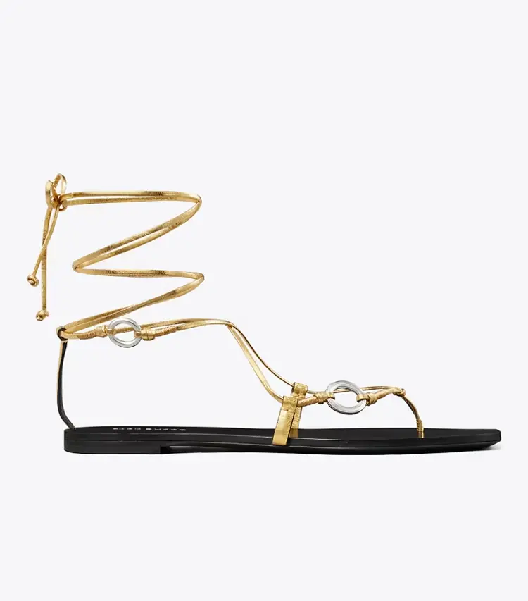 Linked Lace-Up Sandal - Image 3