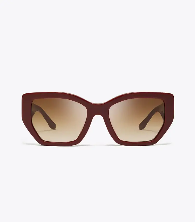 Kira Oversized Geometric Sunglasses