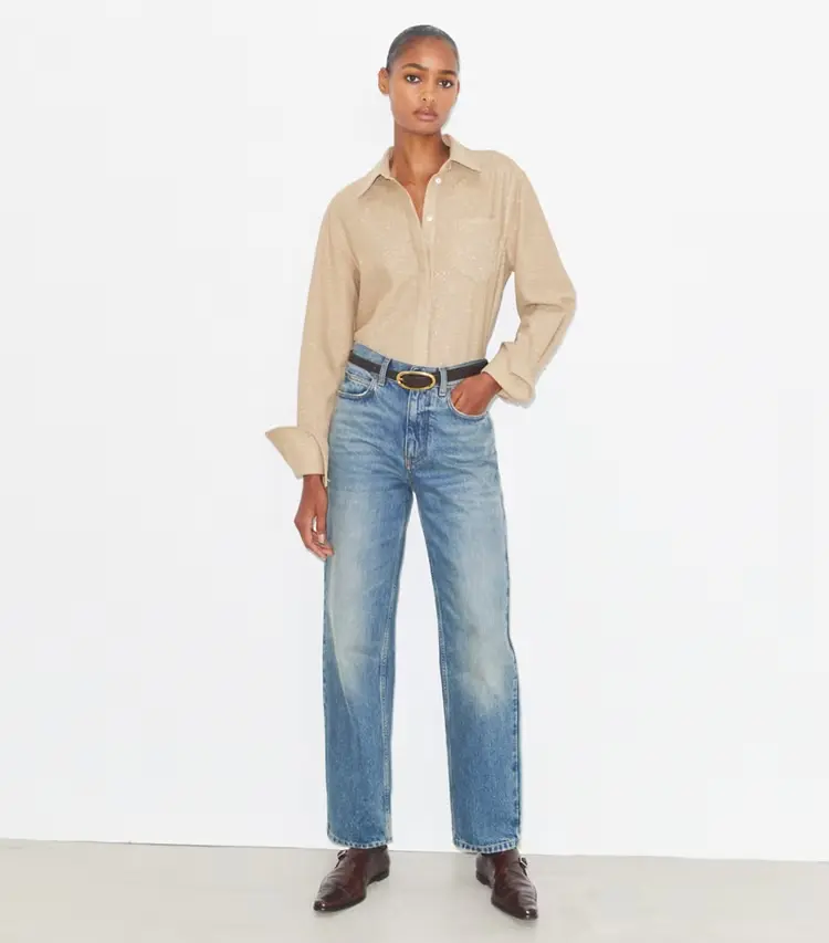 Jacquard Cuffed Top - Image 3
