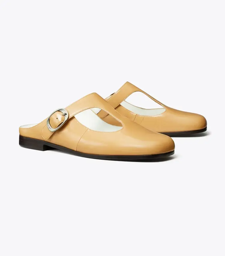 Violet T-Strap Mule