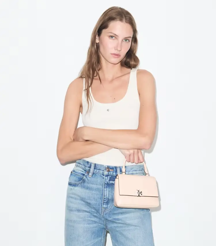 Mini Charlie Quilted Top-Handle Crossbody - Image 2