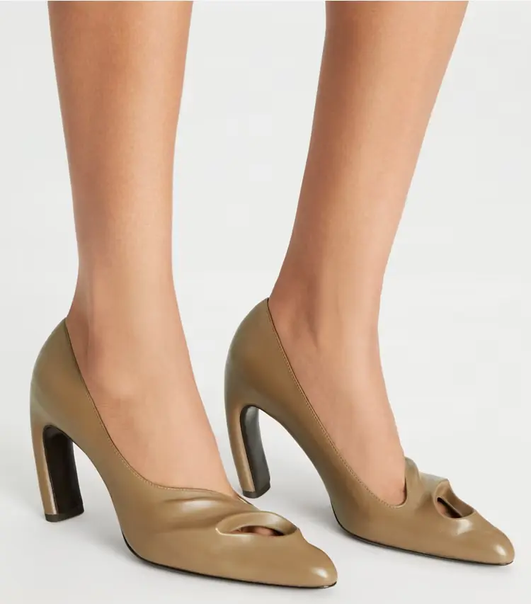 Sculpted Peep-Toe Pump - Image 2