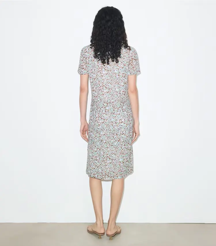 Printed Viscose Shirtdress - Image 3