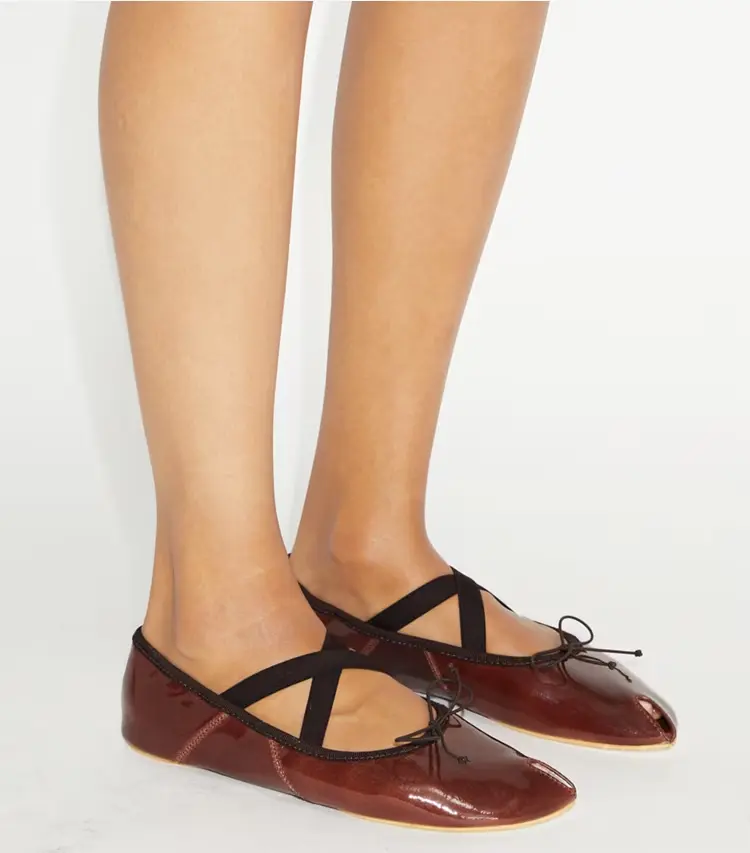 Peep-Toe Mary Jane Ballet - Image 2