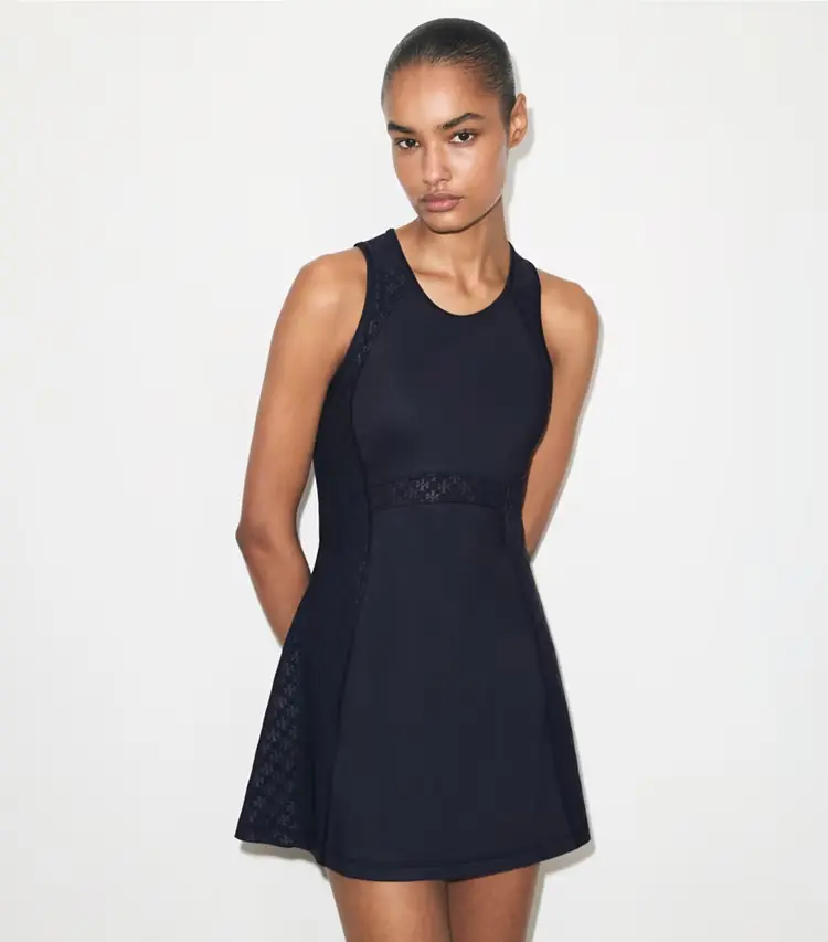 T Monogram Mesh Tank Dress - Image 2