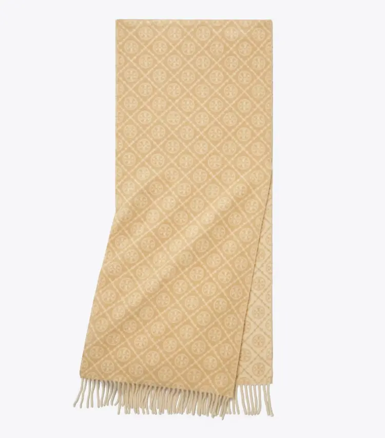 T Monogram Oblong Scarf - Image 3
