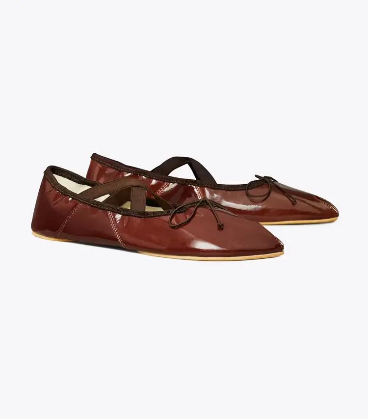 Peep-Toe Mary Jane Ballet