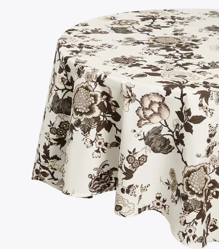 Happy Times Bouquet Round Tablecloth, 108" - Image 2