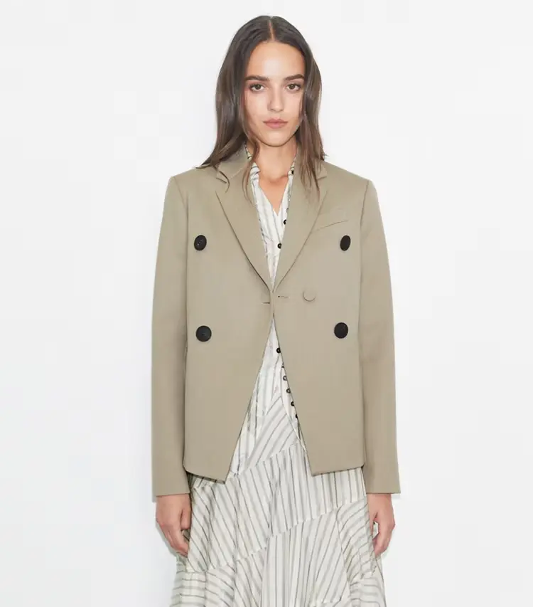 Wool Blend Blazer - Image 2