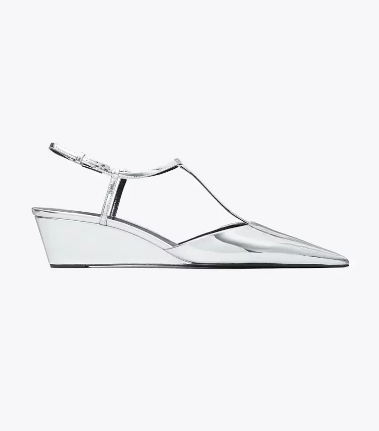 Gigi T-Strap Wedge - Image 3