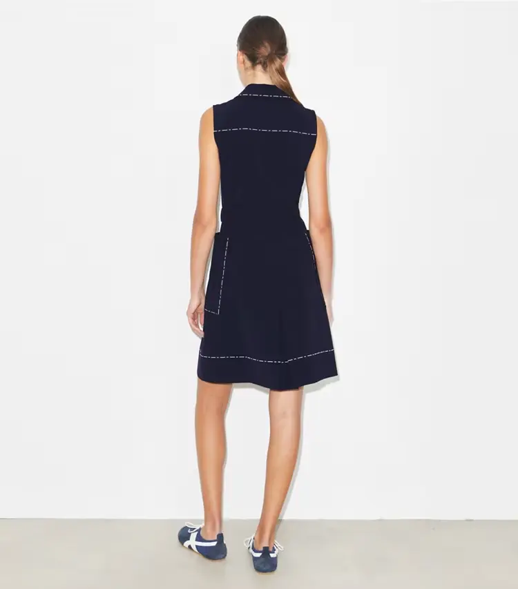 Pick Stitch Stretch Golf Dress - Image 4