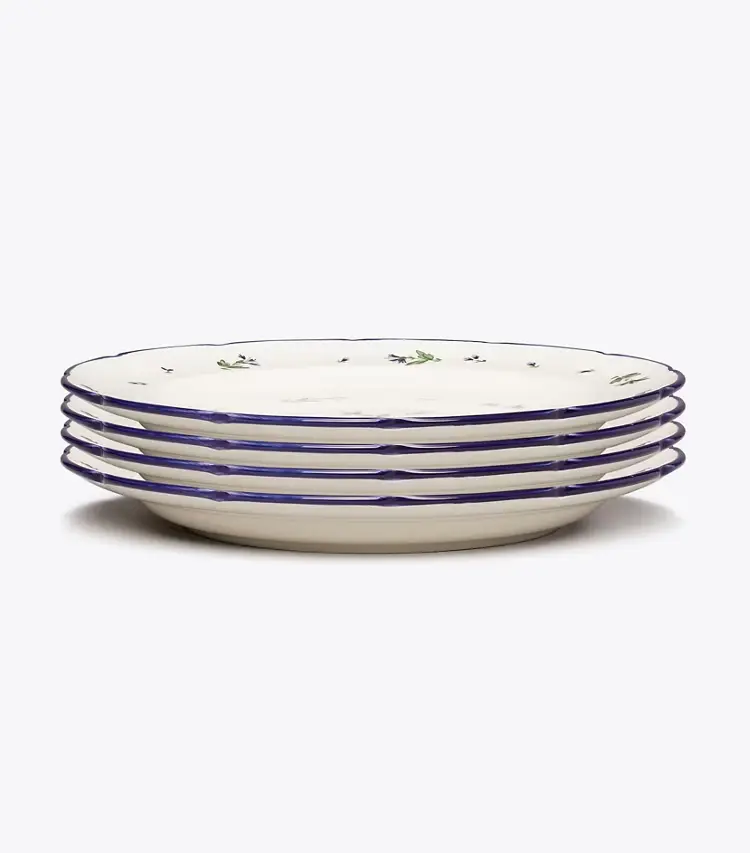 Jolie Fleur Salad Plate, Set Of 4 - Image 2