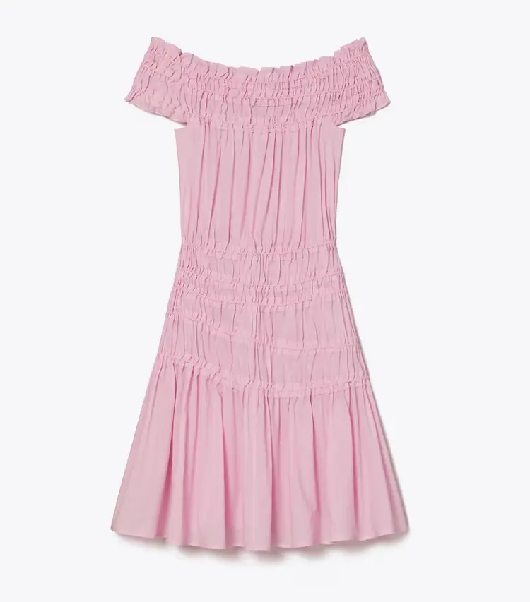 Smocked Cotton Dress
