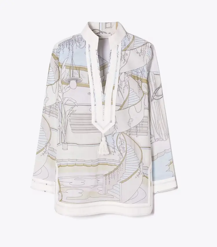 Printed Tory Tunic