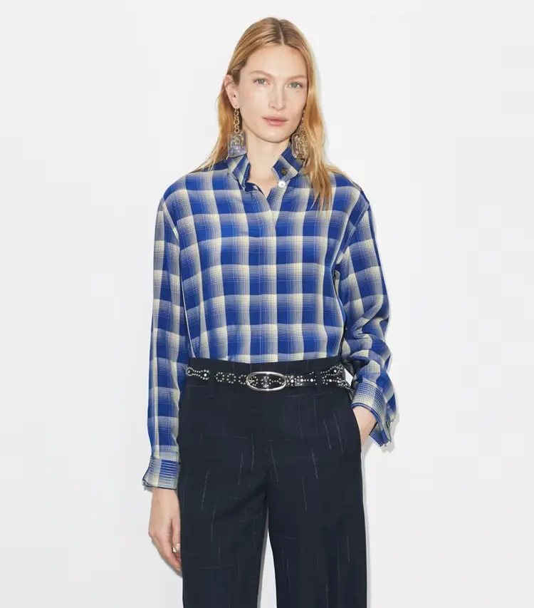 Plaid Viscose Shirt - Image 2
