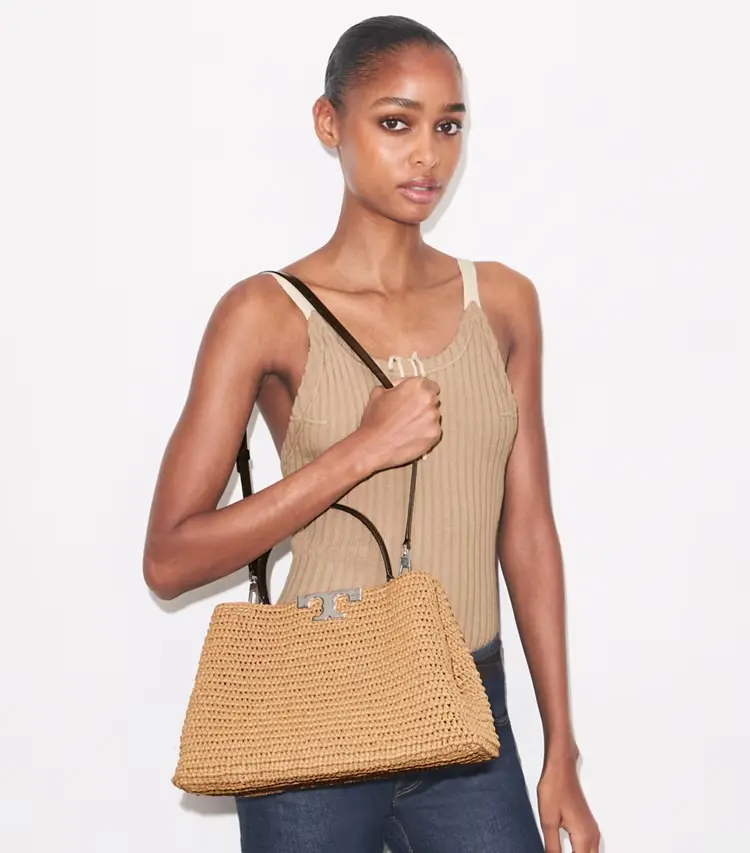 Eleanor Raffia Satchel - Image 2