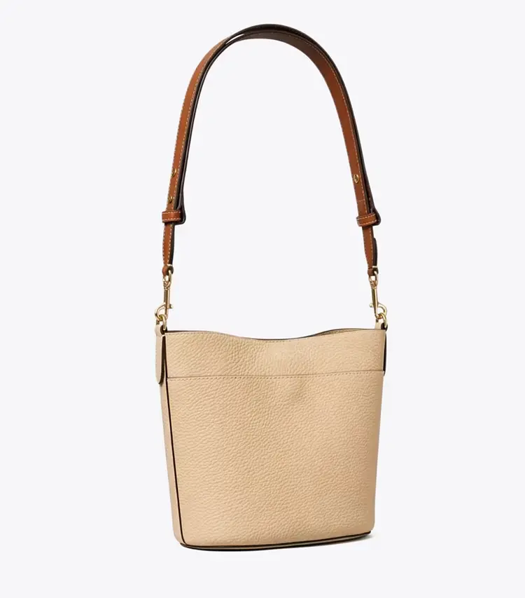 Pebble Nubuck Bucket Bag - Image 2