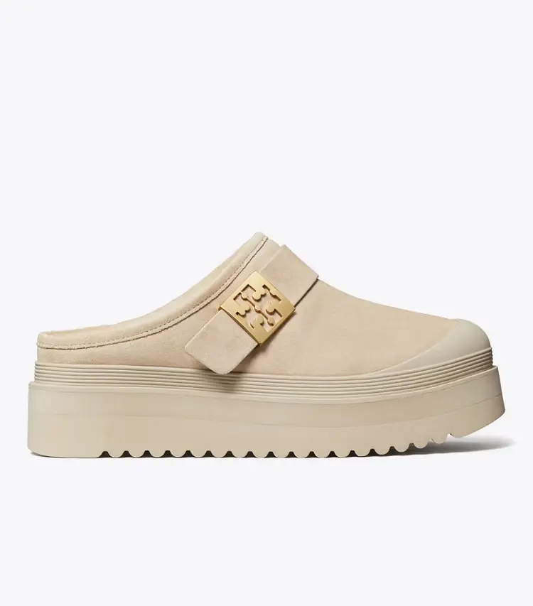 Mellow Shearling Platform Mule - Image 3