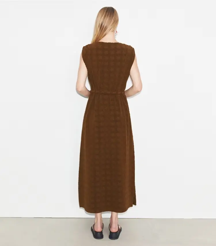 Terry Jacquard Maxi Dress - Image 3