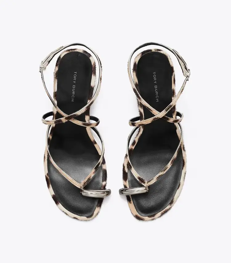 Pierced Strappy Heel Sandal 65Mm - Image 4
