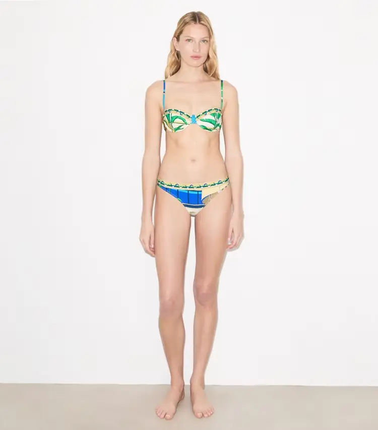 Printed Bikini Top - Image 3