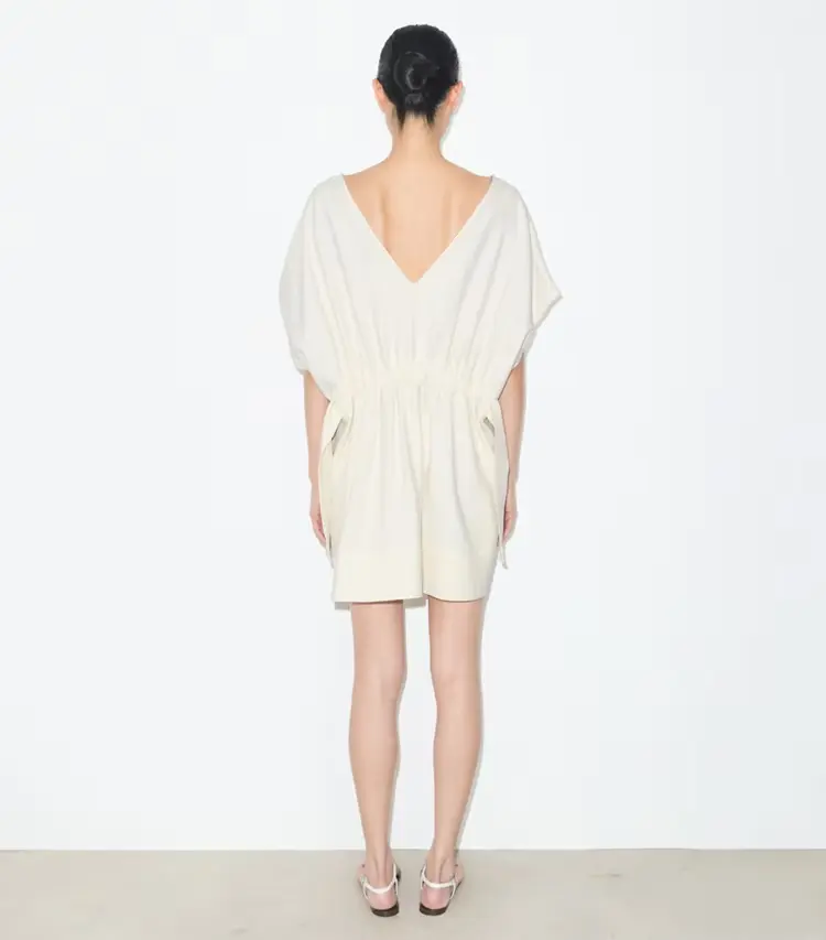 Belted Linen Dress - Image 4