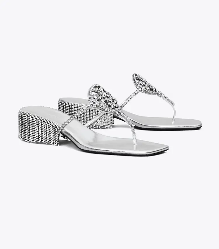 Miller Crystal Kitten Heel